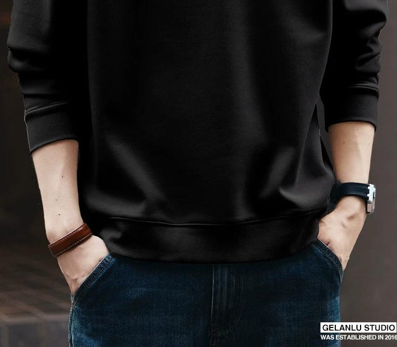 レトロフェザープリントセーター