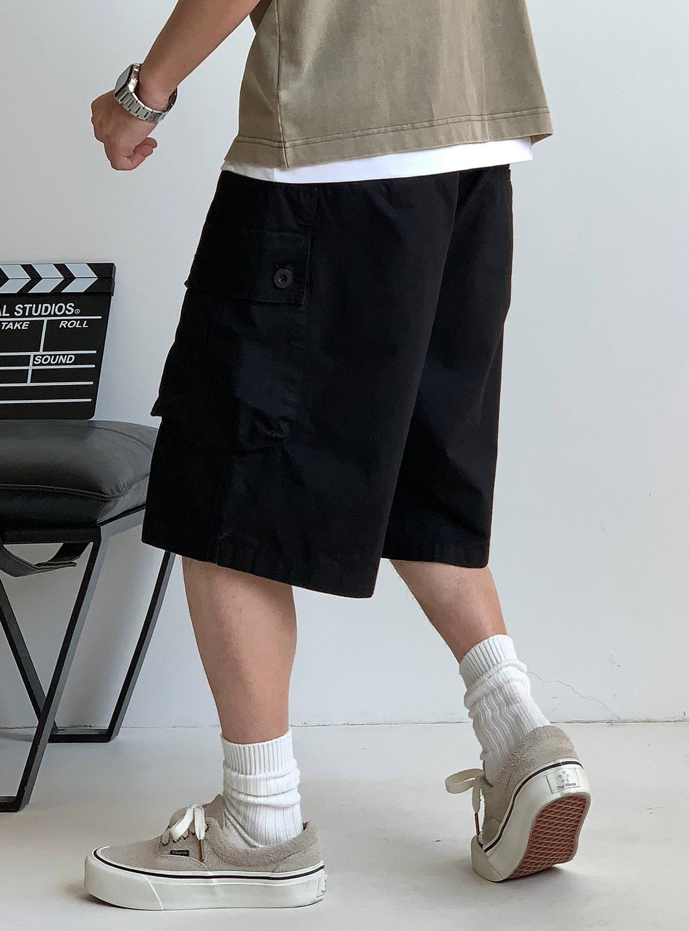 Casual Loose Cotton Shorts