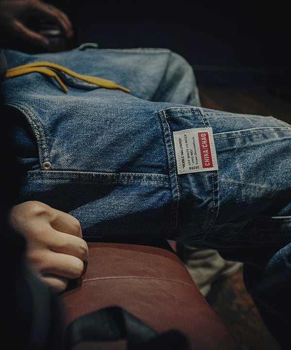 Retro Loose Work Jeans