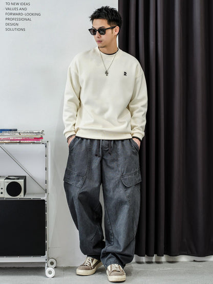 フリース プルオーバー セーター