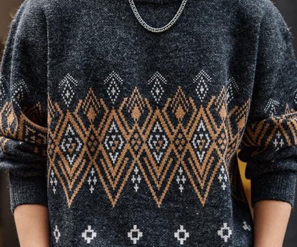 Ethnic Vintage Knit Jumper