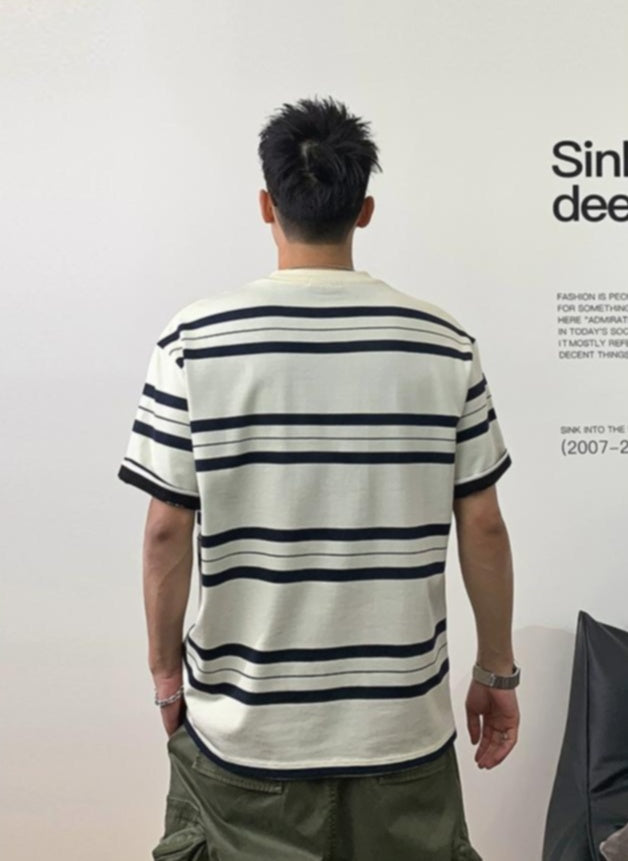 Striped Casual Tee