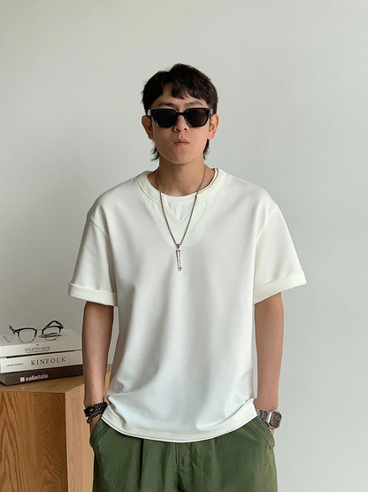 Casual Solid Color T-Shirt