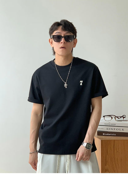 220g Number Logo Casual Tee