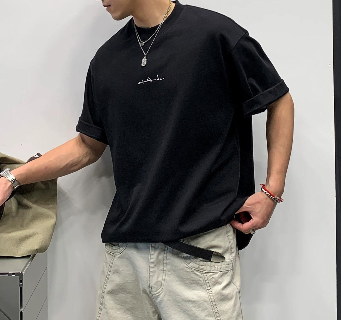 スタイリッシュエッジスタンプＴシャツ