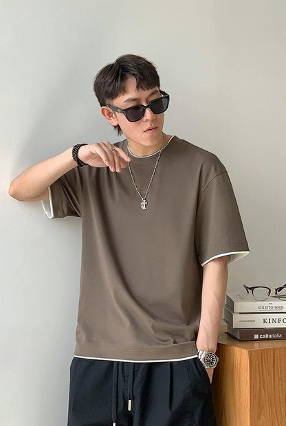 Lightweight Basic Short Sleeve T-Shirt