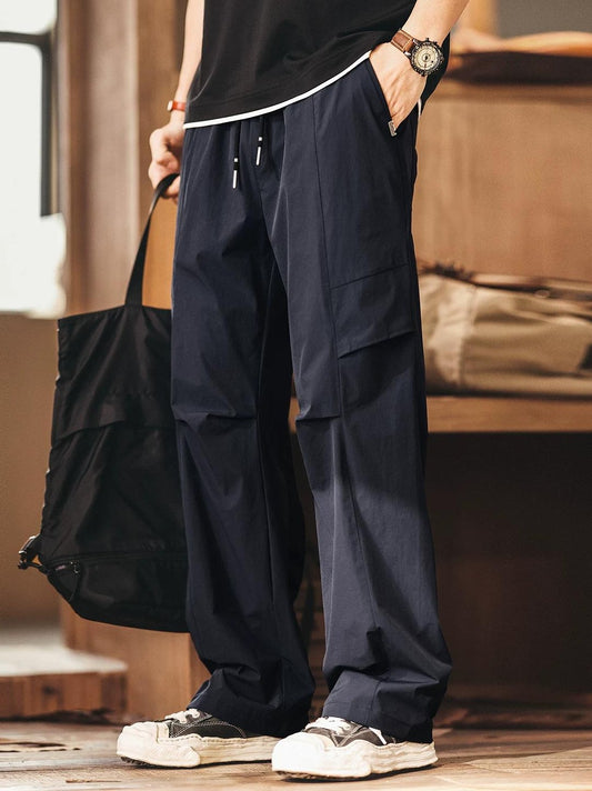 レトロハイキングカジュアルパンツ