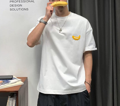 ルーズコットンプラントTシャツ