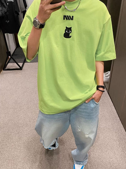 Candy Color Kitten Tee