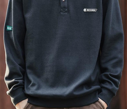 ヘビーウェイトロングスリーブポロ