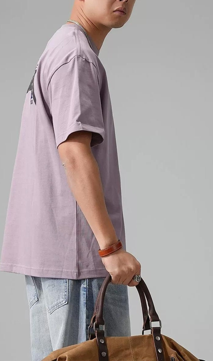 ギャングスタープリントコットンＴシャツ