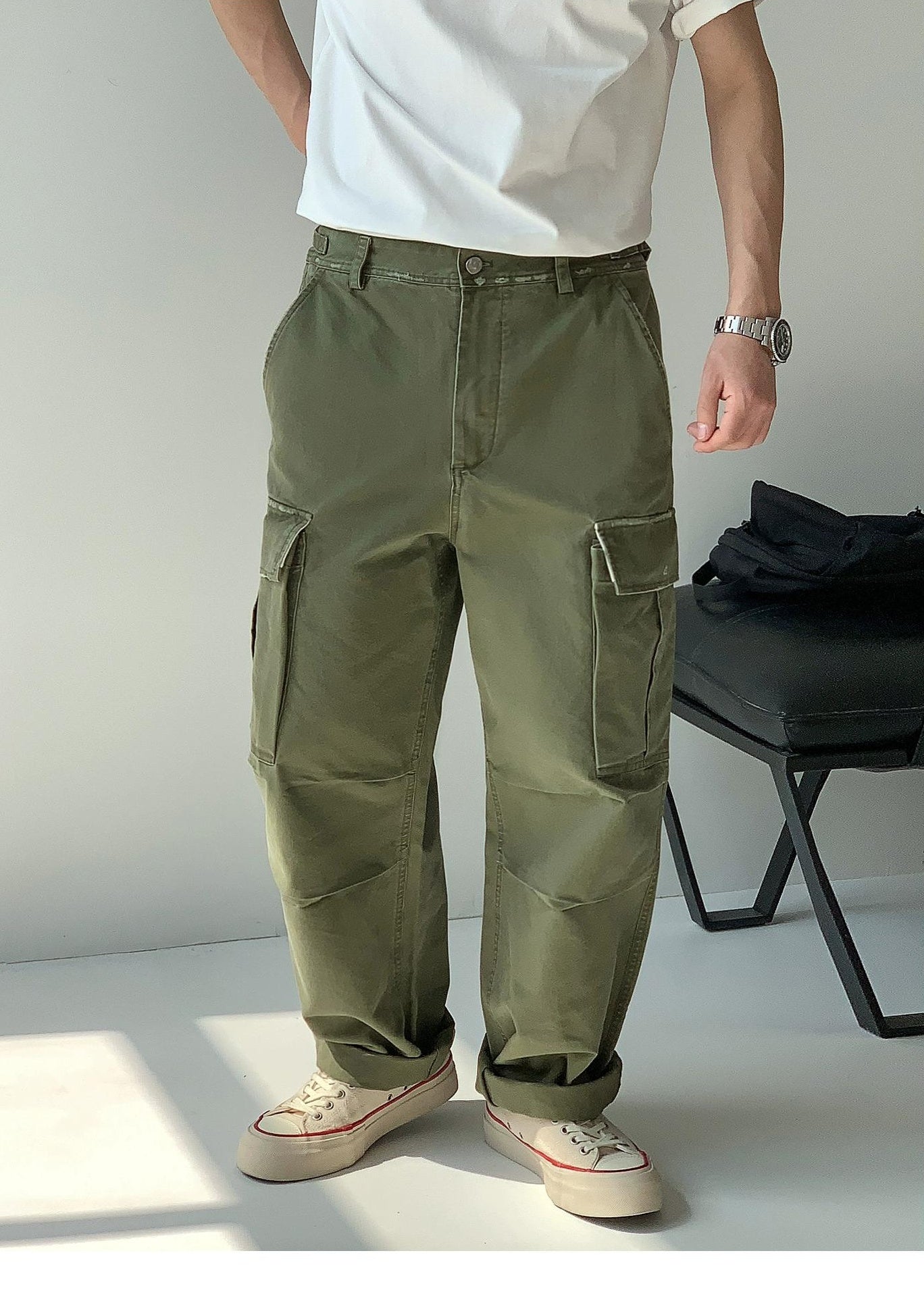 Lang Multi-Pocket Pants