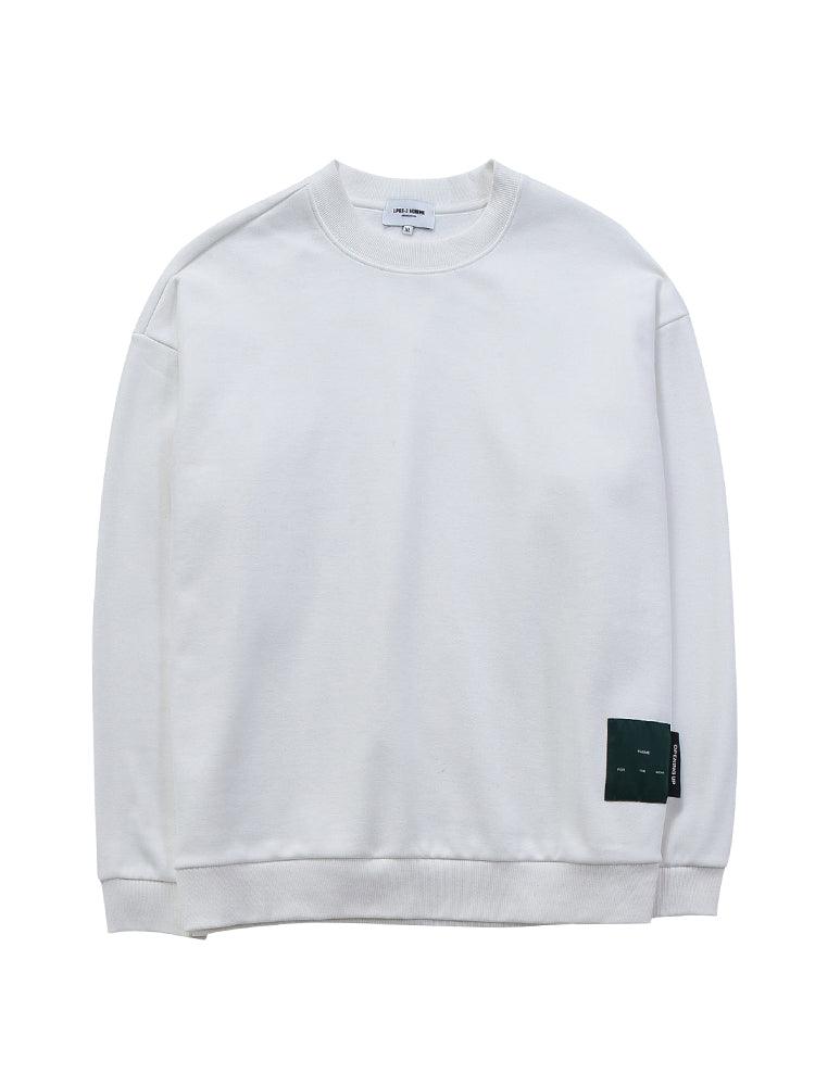 ラベルスウェットシャツ 秋冬 シニアセンス ルーズカジュアル トップス - Urban X