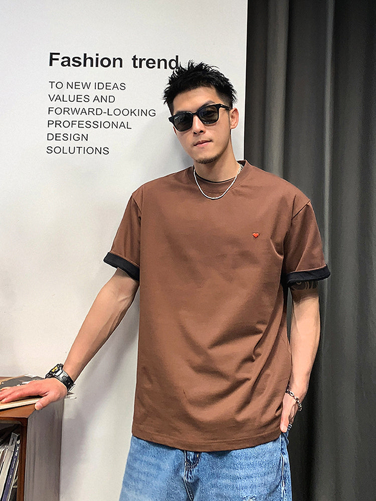 Tシャツ　半袖　ワンポイント　メンズ