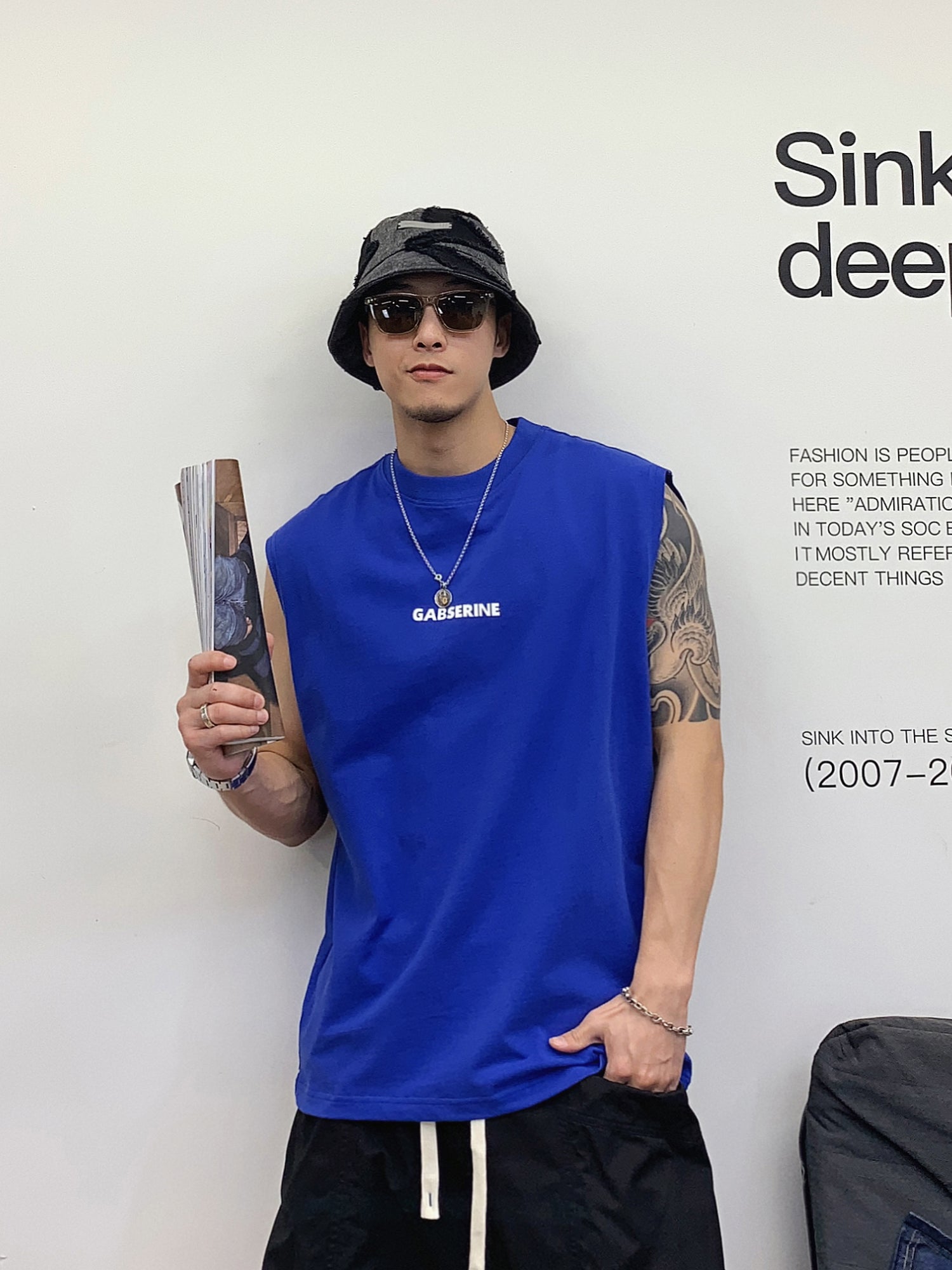 FCRB ウールブレンドオーセンティックノースリーブティー　S size FCRB ウールブレンドオーセンティックノースリーブティー S size