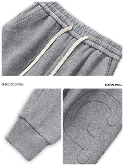 伸縮性ウエスト ドローストリングスポーツパンツ - Urban X